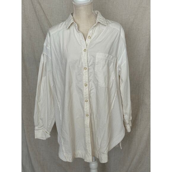We The Free - Summer Daydream Button Down Shirt Size M - Picture 5 of 15